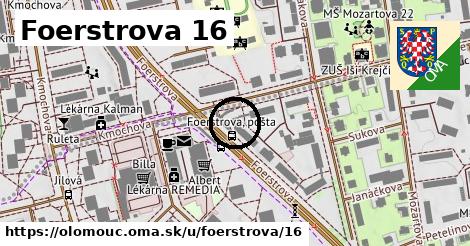 Foerstrova 16, Olomouc