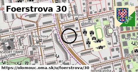 Foerstrova 30, Olomouc