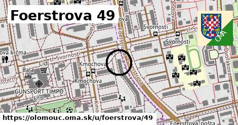 Foerstrova 49, Olomouc