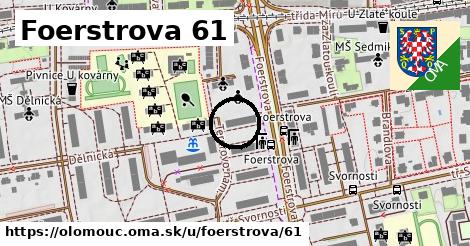 Foerstrova 61, Olomouc