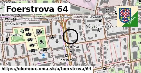 Foerstrova 64, Olomouc