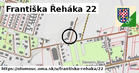 Františka Řeháka 22, Olomouc