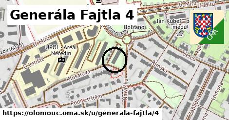 Generála Fajtla 4, Olomouc