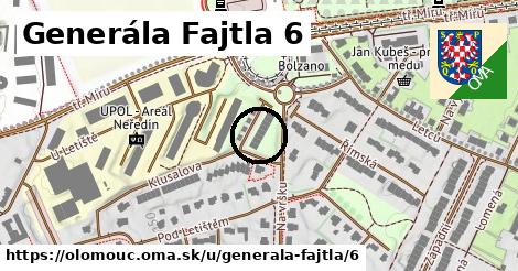 Generála Fajtla 6, Olomouc