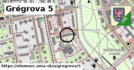 Grégrova 5, Olomouc