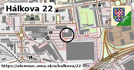 Hálkova 22, Olomouc
