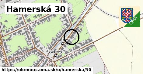 Hamerská 30, Olomouc