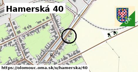 Hamerská 40, Olomouc