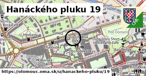 Hanáckého pluku 19, Olomouc