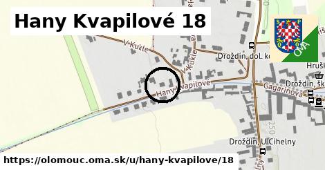 Hany Kvapilové 18, Olomouc