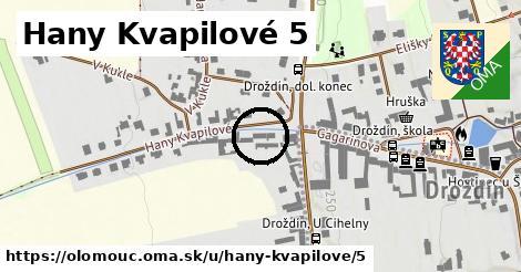 Hany Kvapilové 5, Olomouc