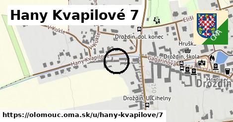 Hany Kvapilové 7, Olomouc