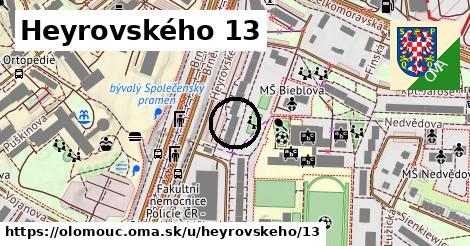 Heyrovského 13, Olomouc