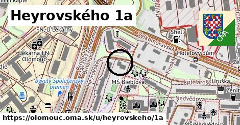 Heyrovského 1a, Olomouc