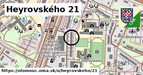 Heyrovského 21, Olomouc