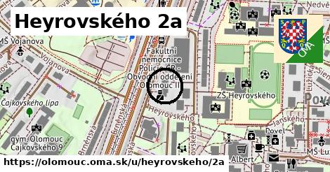 Heyrovského 2a, Olomouc