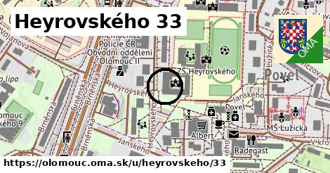 Heyrovského 33, Olomouc