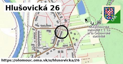 Hlušovická 26, Olomouc