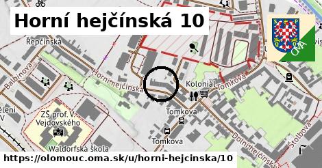 Horní hejčínská 10, Olomouc