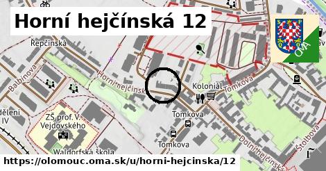 Horní hejčínská 12, Olomouc