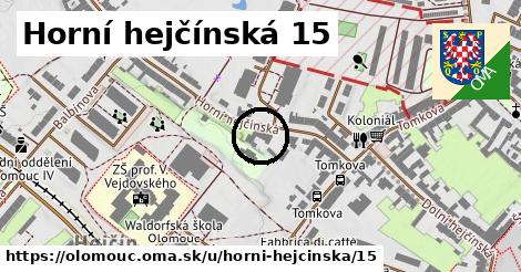 Horní hejčínská 15, Olomouc