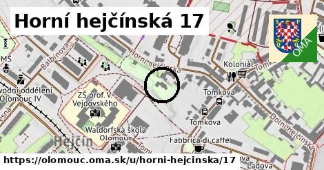 Horní hejčínská 17, Olomouc