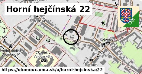 Horní hejčínská 22, Olomouc