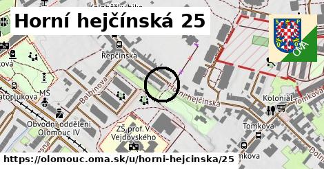 Horní hejčínská 25, Olomouc