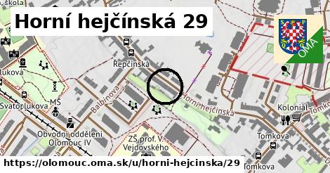Horní hejčínská 29, Olomouc