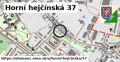 Horní hejčínská 37, Olomouc