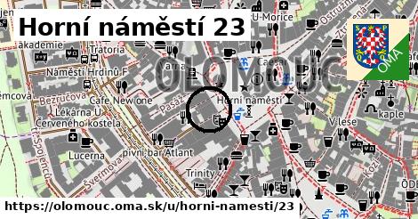 Horní náměstí 23, Olomouc