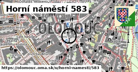 Horní náměstí 583, Olomouc