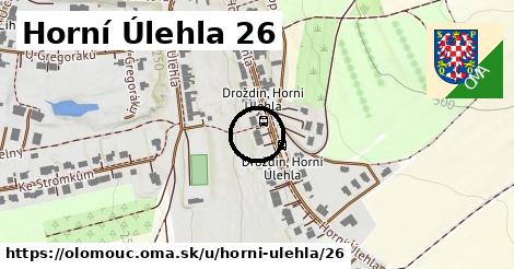 Horní Úlehla 26, Olomouc