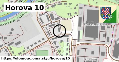 Horova 10, Olomouc