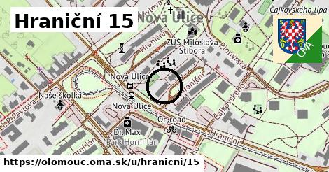 Hraniční 15, Olomouc