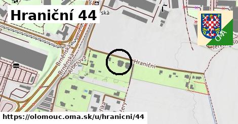 Hraniční 44, Olomouc