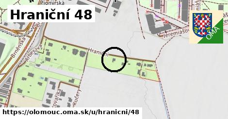 Hraniční 48, Olomouc