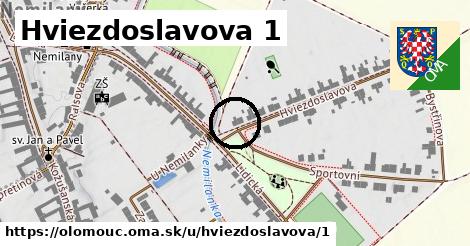 Hviezdoslavova 1, Olomouc