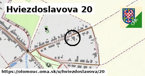 Hviezdoslavova 20, Olomouc