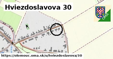 Hviezdoslavova 30, Olomouc