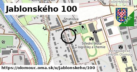 Jablonského 100, Olomouc
