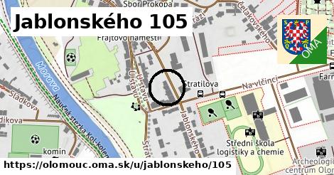 Jablonského 105, Olomouc