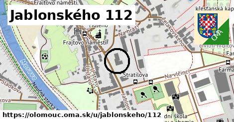 Jablonského 112, Olomouc