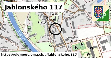 Jablonského 117, Olomouc