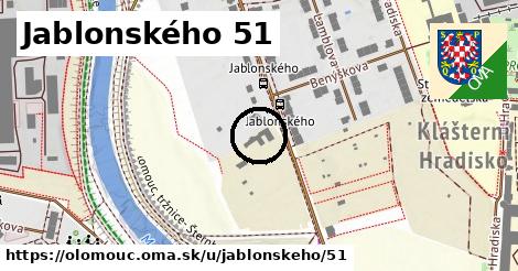 Jablonského 51, Olomouc