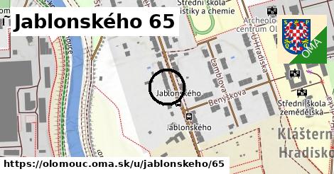 Jablonského 65, Olomouc