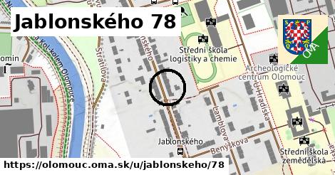 Jablonského 78, Olomouc