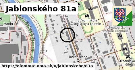 Jablonského 81a, Olomouc