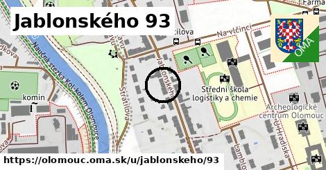 Jablonského 93, Olomouc