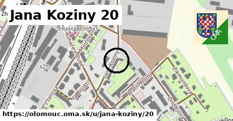 Jana Koziny 20, Olomouc